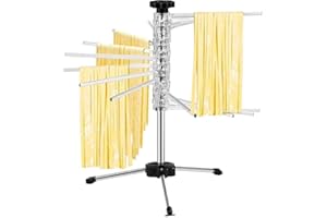 Noodle Dryer Noodle Stand for Drying Noodle Stand Pasta Dryer Made of Plastic and Stainless Steel Folding Noodle Dryer Spaghe