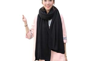 Wander Agio Womens Warm Winter Infinity Scarves Set Blanket Scarf Pure Color