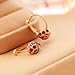 AUEYE® Lovely Korean Women Colorful Crystal Rhinestone Ball Ear Stud Hoop Drop Earrings Huggie Leverback Lucky Ball Jewelry