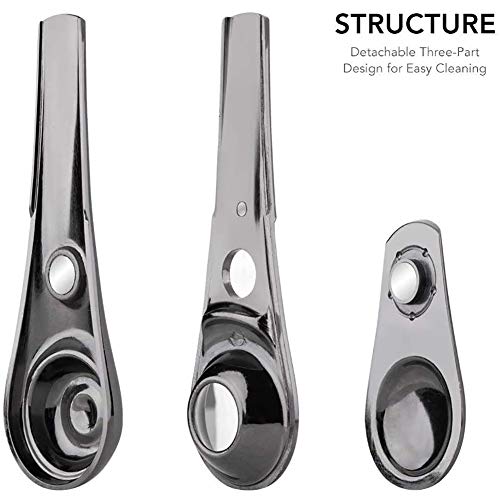 Journey Pipe Mini Pipe Portable Creative Small Tools Pipe with Stainless Steel Screen fiters