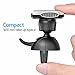Car Phone Holder, Veckle Air Vent Magnetic Phone Car Mount Holder Pressing Lever Magnet Phone Holder for Car Cradle for Smartphone iPhone 8 X 7 6S 6 Plus HTC U11 Samsung Galaxy Note 8 5 S8 Plus, Black