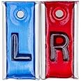 X-Ray Lead Markers L and R Without Initials Leaded Pb Identifiers for X-Rays with Aluminum Backs