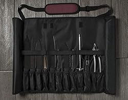 Asaya Chef Knife Roll Bag - 20 Total Pockets for