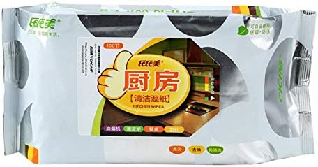 100 Section Kitchen Hygiene Cleaning Wipes Paper Kitchen Utensils