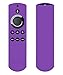 Koral Case for Alexa Voice Remote for Fire TV Stick, Fire TV Streaming Media Player, and Fire TV Cube (Purple)