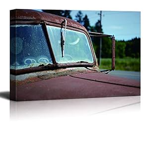 signwin Canvas Wall Art Old Landscape Photography Canvas...