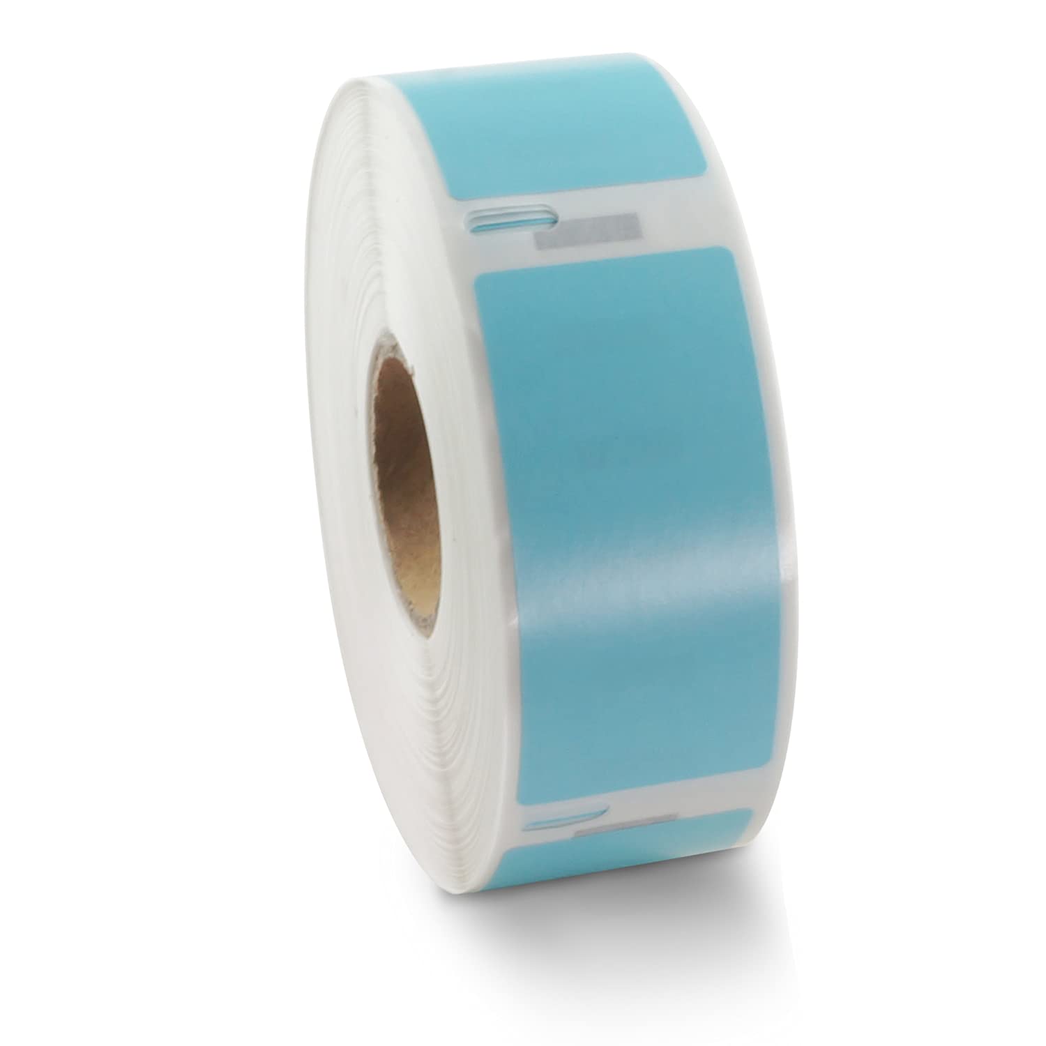BETCKEY - 2 Rolls Blue Return Address Labels Compatible with DYMO 11352(S0722520), 25mm x 54mm, 1000 Colored Labels Compatible with DYMO LabelWriter 450, 4XL, NOT Fit 550 or 5XL
