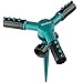 NiceFit Garden Lawn Sprinklers, Automatic Water Sprinkler for Garden Lawn, 360 Degree Rotating 3 Arms Water Sprinkler Irrigation System, Spike Base