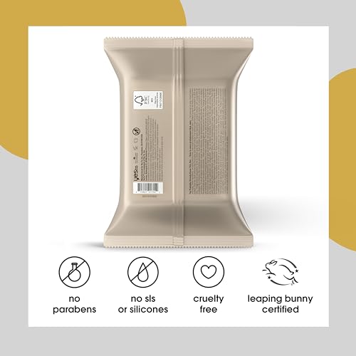 Yes To Coconut Cleansing Wipes, Brown, 30 Count