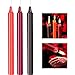 Norme Low Temperature Candles Valentine's Day Wax Candles Romantic Candles Long Thin Candles for Home Use (One Pack)