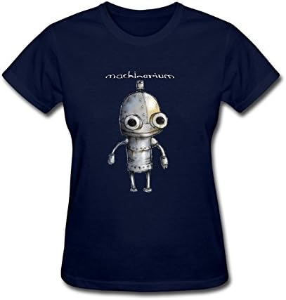JXK Women's Machinarium logo T-shirt