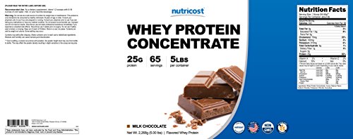 Nutricost Whey Protein Concentrate (Chocolate) 5LBS