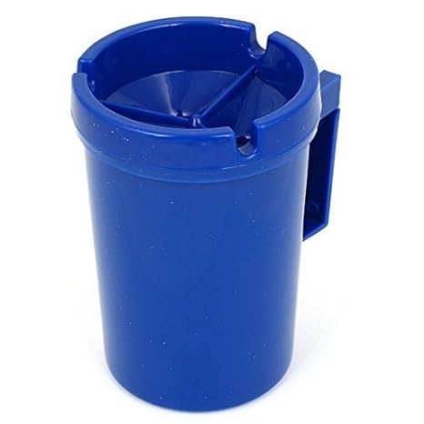 Auto Start 11cm Höhe Blue Plastic Zigarrenspitze Aschenbecher Cup
