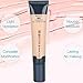Beauty Glazed Foundation Primer Matte Me Foundation High Coverage+Poreless Flawless Looking Coverage Smooths Face Primer（04#）