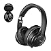 Tribit XFree Tune Bluetooth Headphones Over Ear - Wireless Headphones 40 Hrs Playtime, Hi-Fi Stereo Sound with Rich Bass, Built-in Mic, Soft Earmuffs - Foldable Headset with Carry Case, Black primary