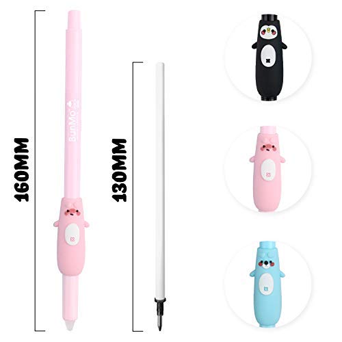 BUNMO Erasable Cute Pens Kawaii Accessories Ink Pens Include Extra