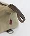 Dopp Kit Men's Travel Toiletry Bag Canvas & Leather with Waterproof Lining & YKK Zipper