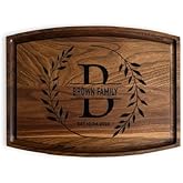 Personalized Cutting Boards Wood Engraved – Lovely Birthday, Anniversary, Bridal Shower, Wedding Present – Christmas gift- House warming gift for couple- Master Grill- Dad-US Handmade