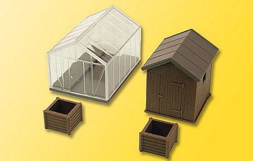 HO Scale Greenhouse