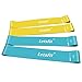 Letsfit Resistance Loop Bands, Resistance Exercise Bands for Home Fitness, Crossfit, Stretching, Strength Training, Physical Therapy, Natural Latex Workout Bands, Pilates Flexbands, 12
