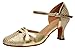 Abby Womens Practice Beginner Latin Tango Ballroom Party Wedding Block Heel Round-toe Pu Dance-shoes