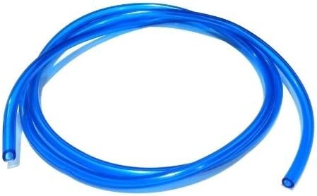 1m of Blue Fuel Line 2.5 mm ID 5mm OD for lawnmower strimmers and chainsaws by Chainsaw Outdoor Spares