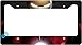 Iron Man Face Helmet Stop License Plate Frame Alumminum Car Auto (a)