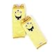 Nuby Car Seat StrapCovers 2 Pack, Yellow Monster