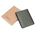 Mens Slim Front Pocket Wallet ID Window Card Case with RFID Blocking - Green