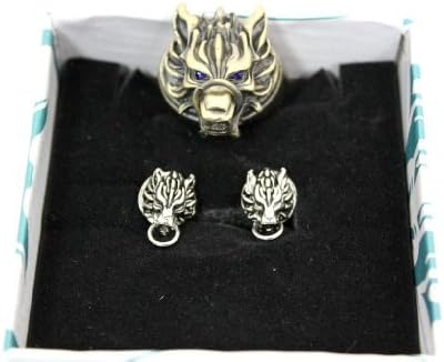 The ear and finger! Final Fantasy Cloudy Wolf cloud ring earring ring set FF7 cosplay accessories set sale Cosplay [empty edge Corps] (japan import) by Sky edge Corps