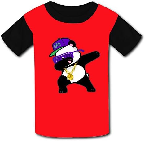 JALYOPEN Dabbing Panda T-Shirt Kid's 3D Customized Short Sleeves for Children XL