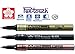 Sakura Pen Touch fine point paint permanent markers, 1.0mm, 5 metallic colors pack with pen case