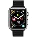 YOUKEX Compatible Apple Watch Band 42mm 38mm 44mm 40mm Nylon Sport iWatch Strap Black