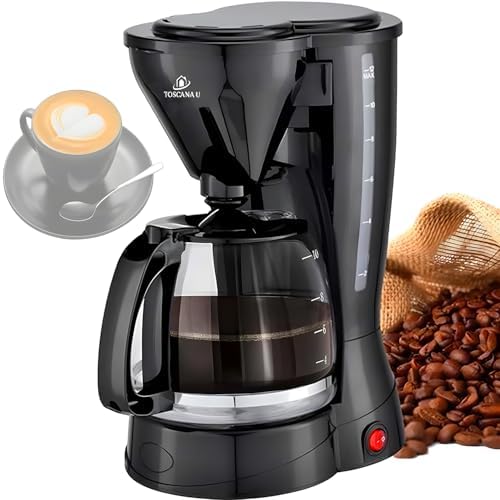 TOSCANA U Coffee Maker 0.75L, 650W Turkish Coffee Maker with Detachable and  Reusable Filter for 6 Cups, Metal, Black price in Saudi Arabia | Amazon  Saudi Arabia | kanbkam