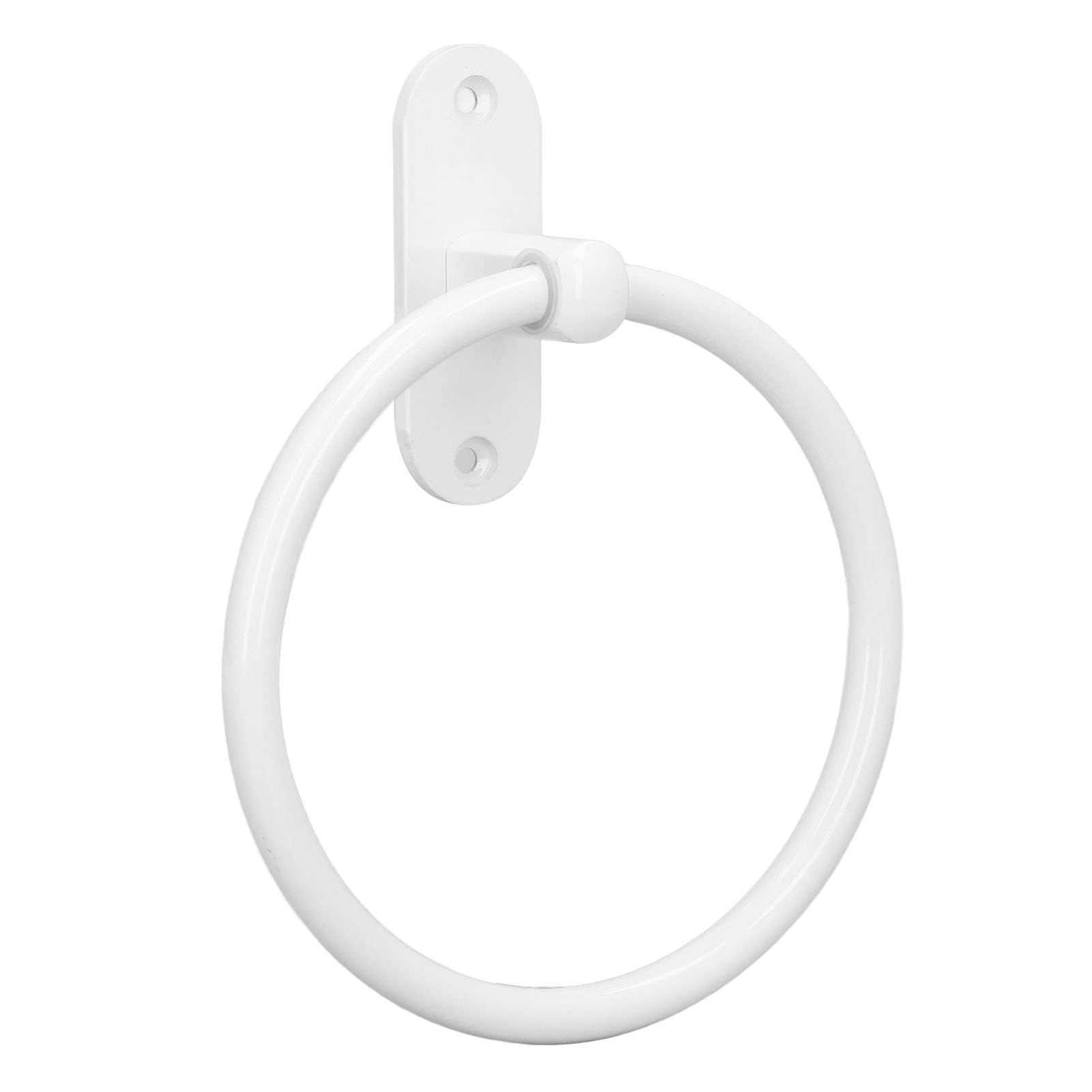 Towel Ring Round Towel Ring Aluminum Alloy Hanger Hand Towelholder 13cm 5.11in Dia Wall Mounted Bathroom Towelrack for Bathroom Kitchen Home Hotel Accessories