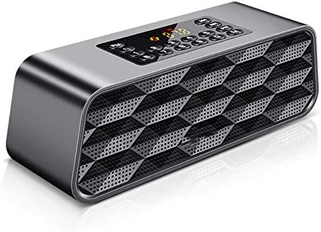 Card Speaker Wireless Bluetooth Speaker Dual Speaker Charging Car Speaker Subwoofer,Black