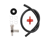 MOTOKU Tank Fuel Hose Filter Gas Shut-Off Valve Grommet Bushing for 3000 5000 6250 Watts Craftsman Coleman Powermate Maxa Generac Honda GX240 Generator Snapper Snowblower Snow Thrower