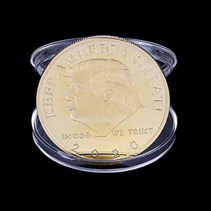 Non Currency Coins 2019 2020 Trump President Commemorative -