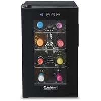 Cuisinart CWC-800CEN 8-Bottle Private Reserve Wine Cellar, Black