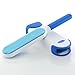 Pet Fur & Lint Remover with Self-Cleaning Base - Double-Sided Brush Removes from Clothes & Furniture (2)