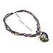 LNKRE JEWELRY Vintage Bohemia Vivid Purple Peacock Pendant Necklace with Opal Crystal A4