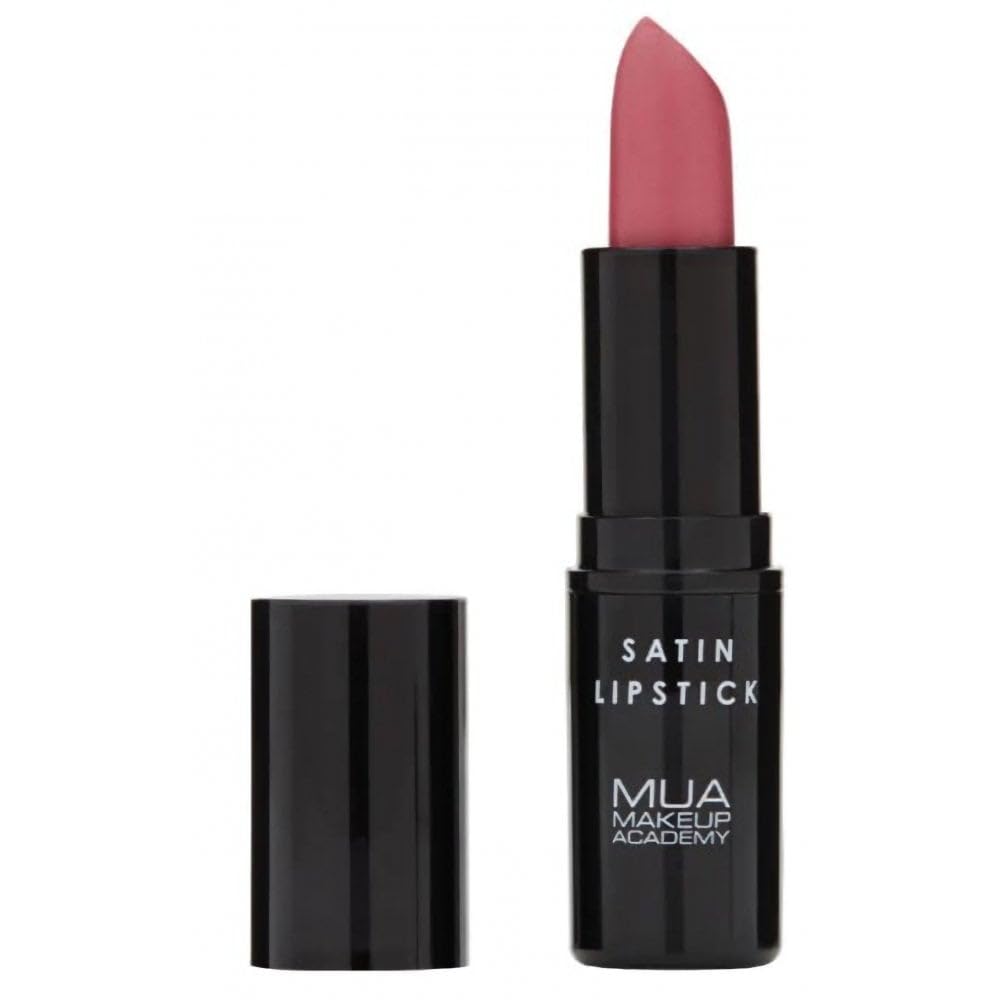 MUA Make Up Academy Satin Lipstick Lip Colour Vegan Cosmetics (Dream Girl)