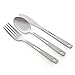Wealers Unique Complete Messware Kit Polished Stainless Steel Dishes Set| Tableware| Dinnerware| Camping| Buffet| Includes - Cups | Plates| Bowls| Cutlery| Comes in Mesh Bags (Single Person Blue)