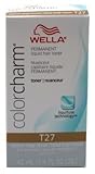 Wella Color Charm Liquid Toner #T27 Medium Beige Blonde (2 Pack)