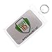 Specialist ID Rigid Fuel Card Holder with Key Ring - Clear Hard Plastic Card Protector Keychain for Fleet, Gas Cards, Company Cars and More - Key Card Holders for Work, Student, or Nurse
