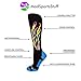 MadSportsStuff Flame Soccer Style Over The Calf Athletic Socks (Multiple Colors)