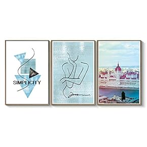 NWT Framed Canvas Wall Art for Living Room,...