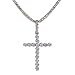 JINAO 18K Gold Plated 1 Row 4MM Diamond Iced Out Chain Macro Pave CZ Hip Hop Tennis Necklace