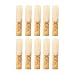 Muslady Bb Soprano Saxophone Sax Reeds Strength 2.0 Professional Level, 10pcs/ Box