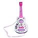 Electric Guitar,Sanmersen 4 Strings Music Kids Electric Guitar Children Musical Instruments Educational Toy for Toddler (Pink)